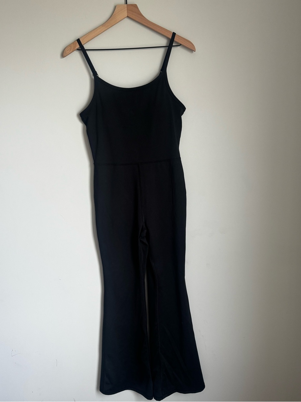 Yogalicious Lux Scarlett Flare Leg Jumpsuit Black